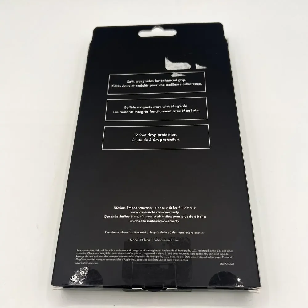 KATE SPADE Wavy Case for iPhone 16 Pro Max- Magsafe Compatible